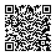 Codice QR per il numero di telefono +2693438809