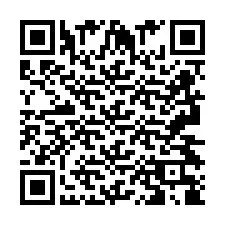 QR-koodi puhelinnumerolle +2693438829