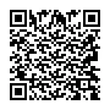 Codice QR per il numero di telefono +2693438836