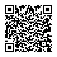 Codice QR per il numero di telefono +2693438840