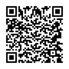 Codice QR per il numero di telefono +2693438867