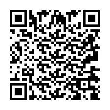 Codice QR per il numero di telefono +2693438880