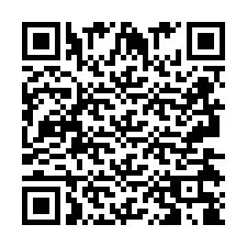 Kod QR dla numeru telefonu +2693438884