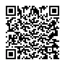 QR-koodi puhelinnumerolle +2693438889