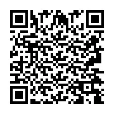 QR Code สำหรับหมายเลขโทรศัพท์ +2693438898