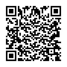 QR код за телефонен номер +2693438899