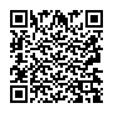 QR код за телефонен номер +2693438910