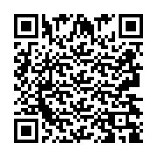 QR-koodi puhelinnumerolle +2693438918