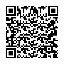 Codice QR per il numero di telefono +2693438965