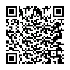 QR-koodi puhelinnumerolle +2693438989