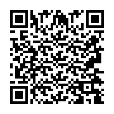 Código QR para número de telefone +2693438993