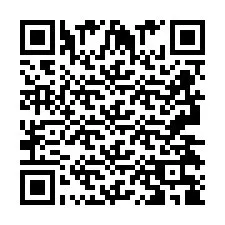 Código QR para número de teléfono +2693438999