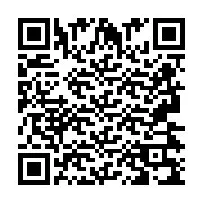 Código QR para número de telefone +2693439003