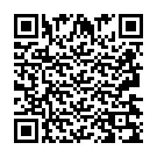 QR Code pour le numéro de téléphone +2693439010