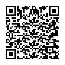 Kode QR untuk nomor Telepon +2693439108