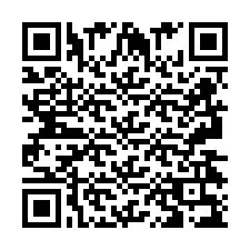 Codice QR per il numero di telefono +2693439258