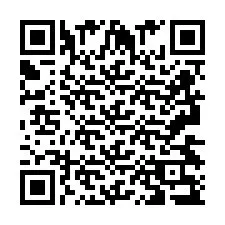 Codice QR per il numero di telefono +2693439321