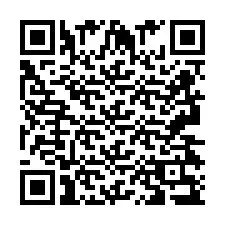 Código QR para número de telefone +2693439349