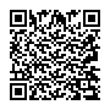 Código QR para número de telefone +2693439374