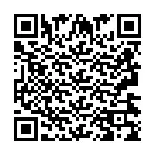 QR код за телефонен номер +2693439400