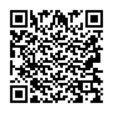 QR-code voor telefoonnummer +2693439407