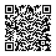 Código QR para número de teléfono +2693439428