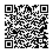 QR-code voor telefoonnummer +2693439587