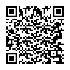 Código QR para número de telefone +2693439765