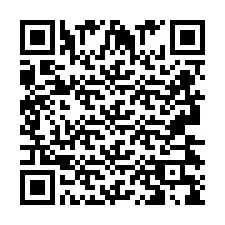 QR-koodi puhelinnumerolle +2693439803