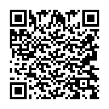 Codice QR per il numero di telefono +2693439823