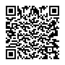 QR код за телефонен номер +2693439828