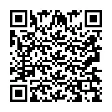 QR код за телефонен номер +2693439841