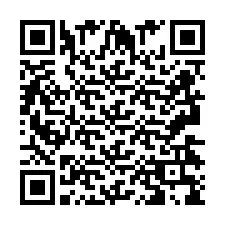 Código QR para número de telefone +2693439851