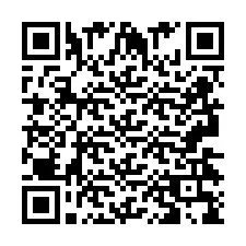 Código QR para número de telefone +2693439855