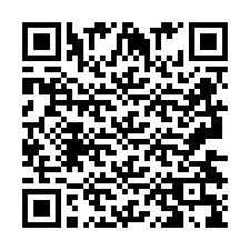 Codice QR per il numero di telefono +2693439861