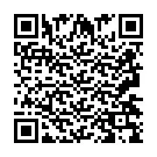 Código QR para número de telefone +2693439871