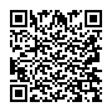 QR Code pour le numéro de téléphone +2693439874