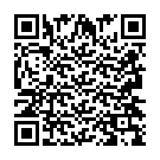 Código QR para número de telefone +2693439876