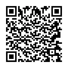 QR-code voor telefoonnummer +2693439885