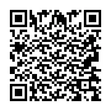 QR код за телефонен номер +2693439887