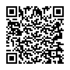 QR Code pour le numéro de téléphone +2693439988