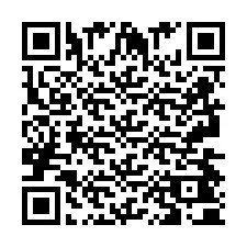 QR код за телефонен номер +2693440024