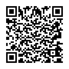 QR-code voor telefoonnummer +2693440080