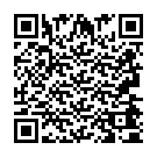 QR-code voor telefoonnummer +2693440083