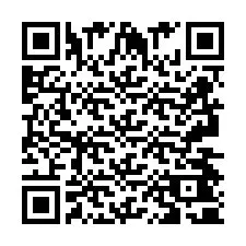 Codice QR per il numero di telefono +2693440138