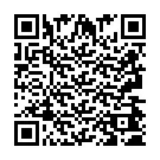 QR Code pour le numéro de téléphone +2693440208