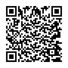 Codice QR per il numero di telefono +2693440364