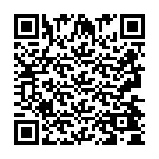 QR-code voor telefoonnummer +2693440460