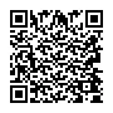 QR код за телефонен номер +2693440466