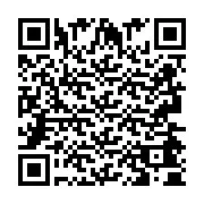 Código QR para número de telefone +2693440486